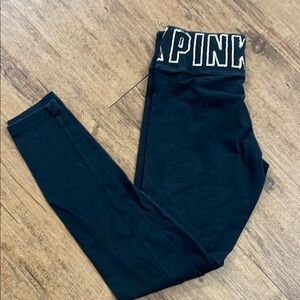 PINK Victoria's Secret Black Leggings